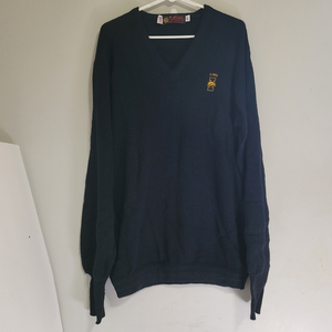 Vintage Iowa Hawkeyes Block I Sweater‎ Univeristy Size XL made in USA 70s 80s.
